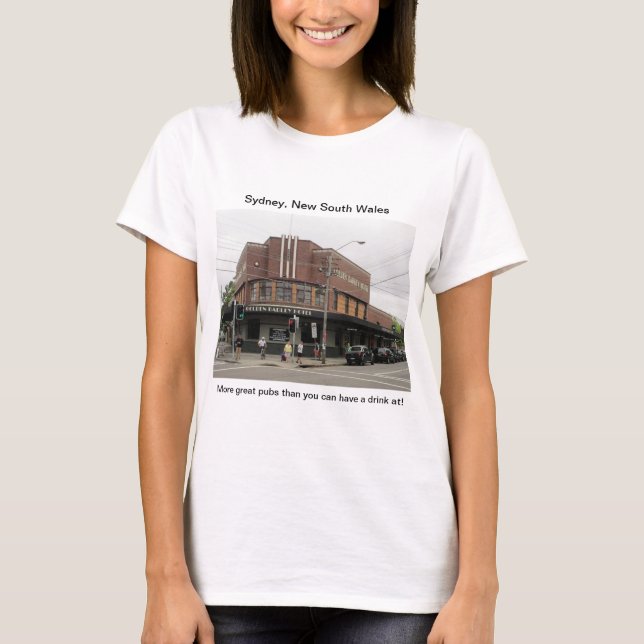 Sydney Pubs: Golden Barley Hotel T-Shirt (Front)