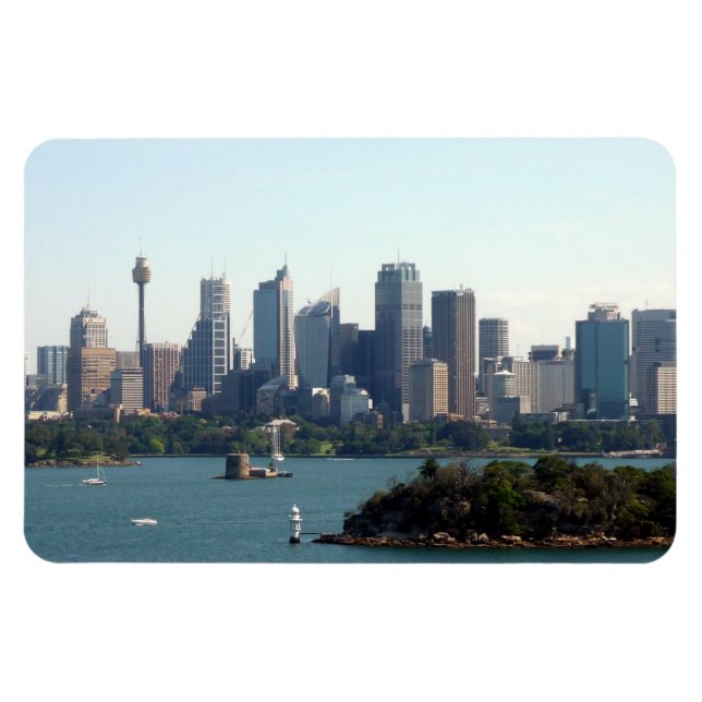 sydney sky line magnet (Horizontal)