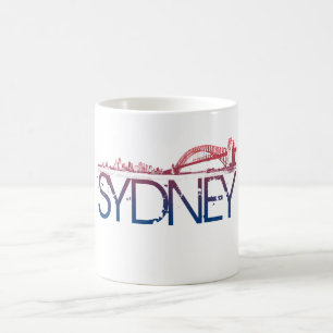 Sydney Skyline Design Coffee Mug