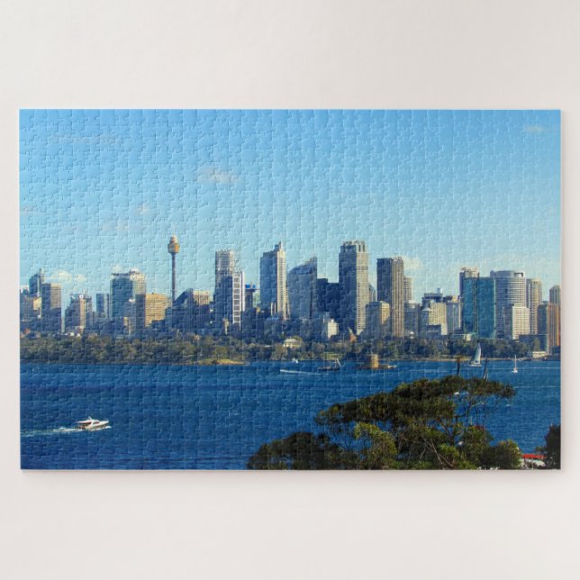 sydney skyline jigsaw puzzle (Horizontal)