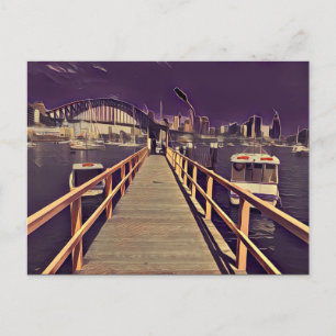sydney style postcard