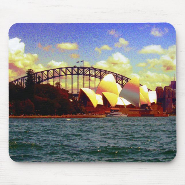 Sydney stylised mousepad (Front)