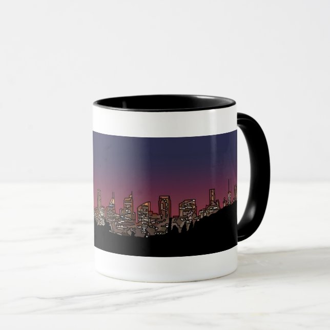Sydney Sunset Mug (Front Right)