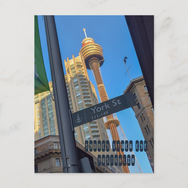 Sydney Tower Eye Postcard (Front)