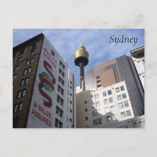 sydney tower quality postcard