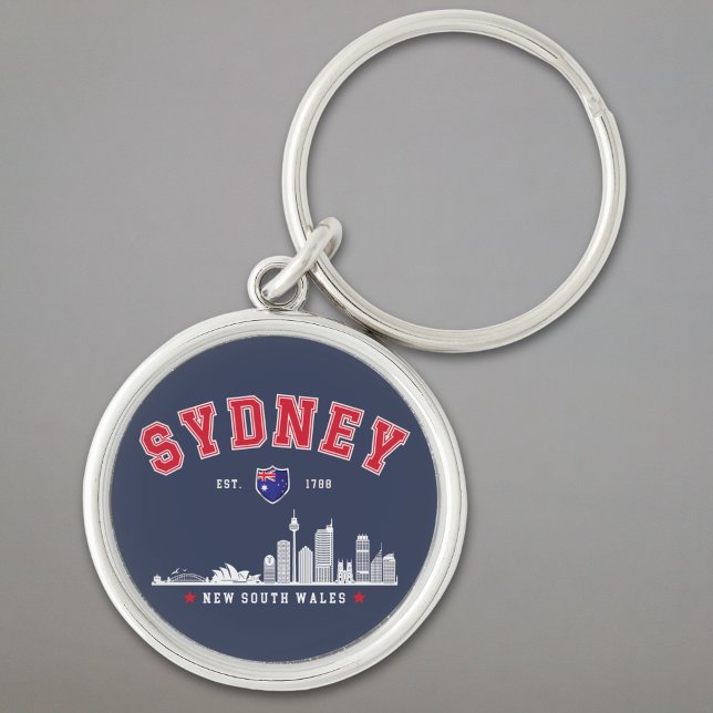 Sydney Urban Landscape Key Ring (Creator Uploaded)