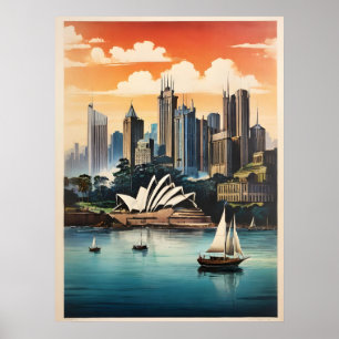 Sydney vintage poster