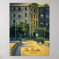 Sydney vintage The Rocks scenic travel