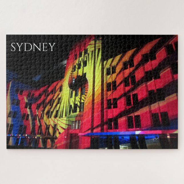 sydney vivid mca jigsaw puzzle (Horizontal)