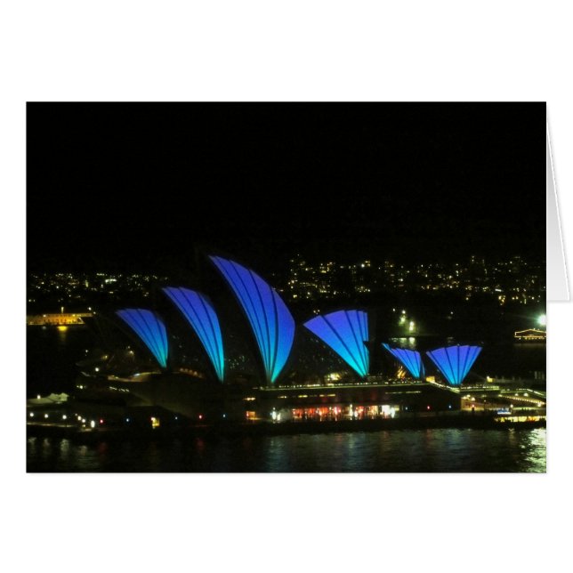 sydney vivid opera blue (Front Horizontal)