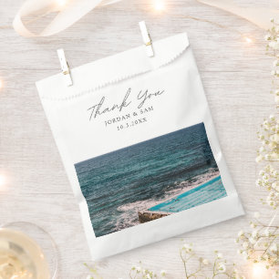 Sydney Wedding Bondi Beach Photo Favour Bag