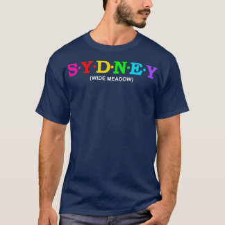 Sydney Wide Meadow T-Shirt