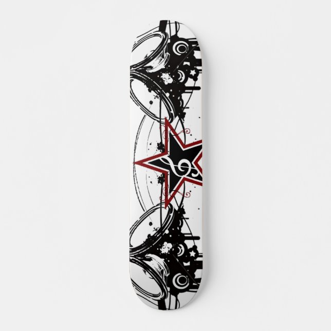 sykotik speaker skateboard (Front)