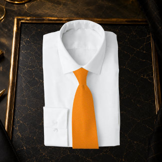 SYLAS – Bright Orange Modern Tie