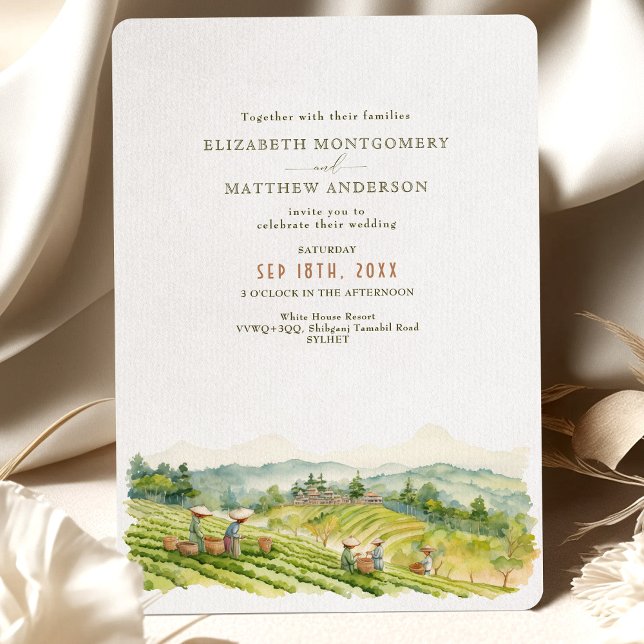 Sylhet Tea Garden Wedding Invitation Card (Creator Uploaded)