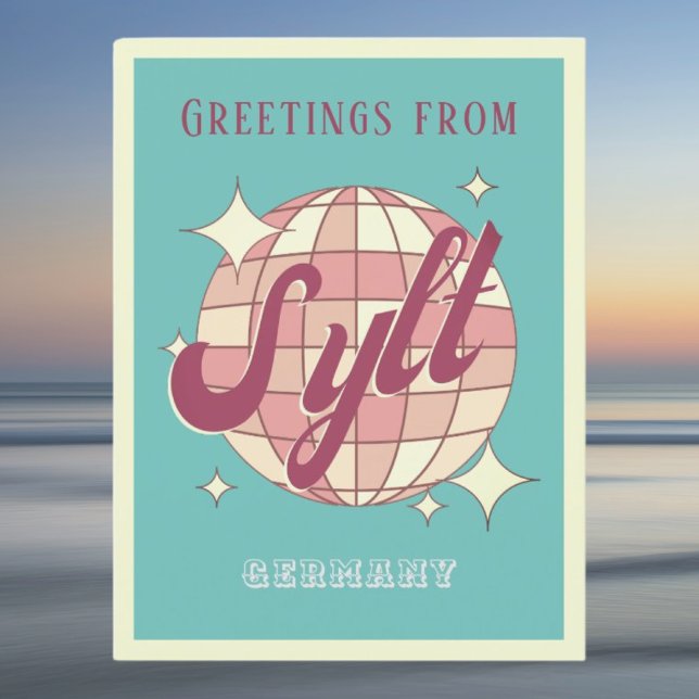 Sylt Germany Nordsee travel retro vintage Postcard (Creator Uploaded)