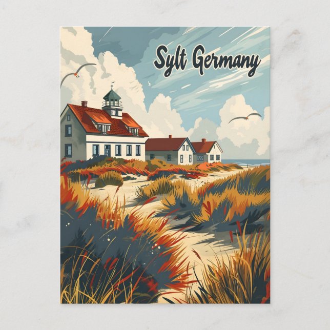 Sylt Germany Postcard (Front)