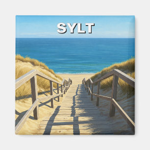 Sylt Germany Travel Magnet