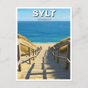 Sylt Germany Travel Postcard