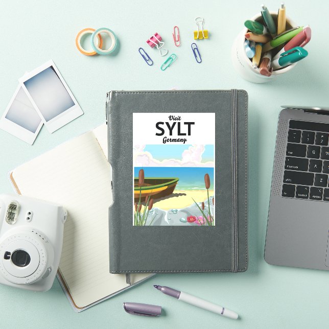 Sylt Germany travel poster (iPad Cover)