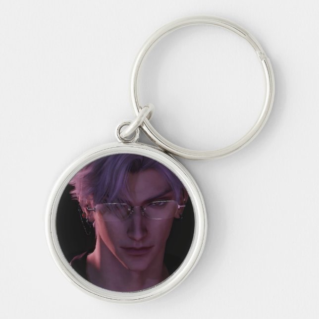 Sylus from Love and Deepspace - keychain  (Front)