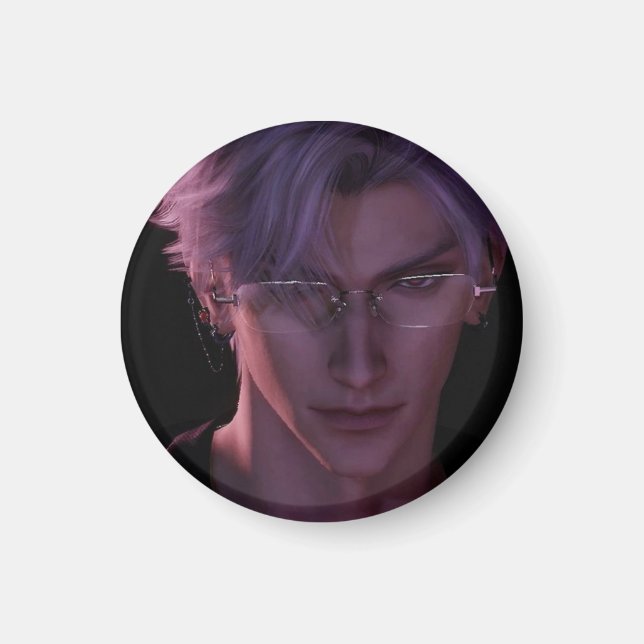 Sylus Love and Deep Space Anime Magnet  (Front)