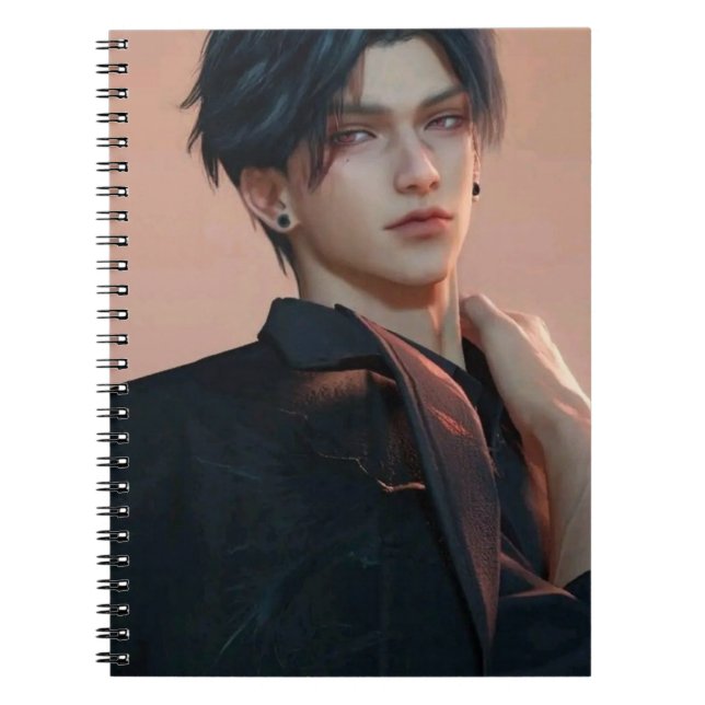 Sylus - Love and Deepspace Spiral Notebook (Front)