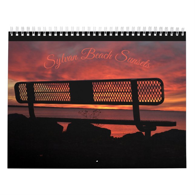 Sylvan Beach Sunsets Calendar (Cover)