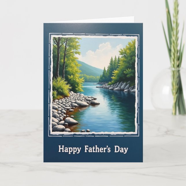 Sylvan Fathers Day River Card (Front)