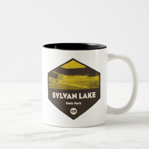 Sylvan Lake State Park Colorado Two-Tone Coffee Mug