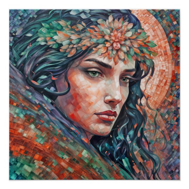 “Sylvarra” - Whispers in the Tesserae	 Poster (Front)