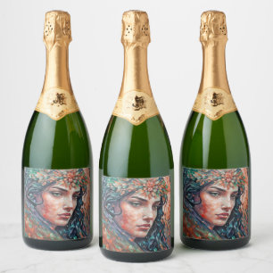 “Sylvarra” - Whispers in the Tesserae    Sparkling Wine Label