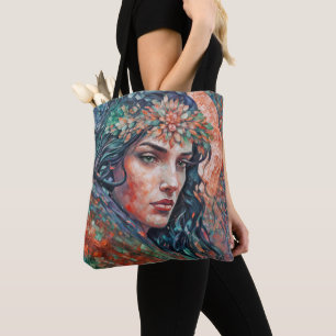 “Sylvarra” - Whispers in the Tesserae Tote Bag