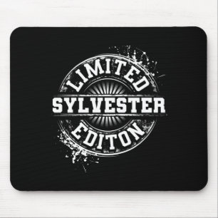 Sylvester Funny Surname Family Tree Birthday Mouse Pad
