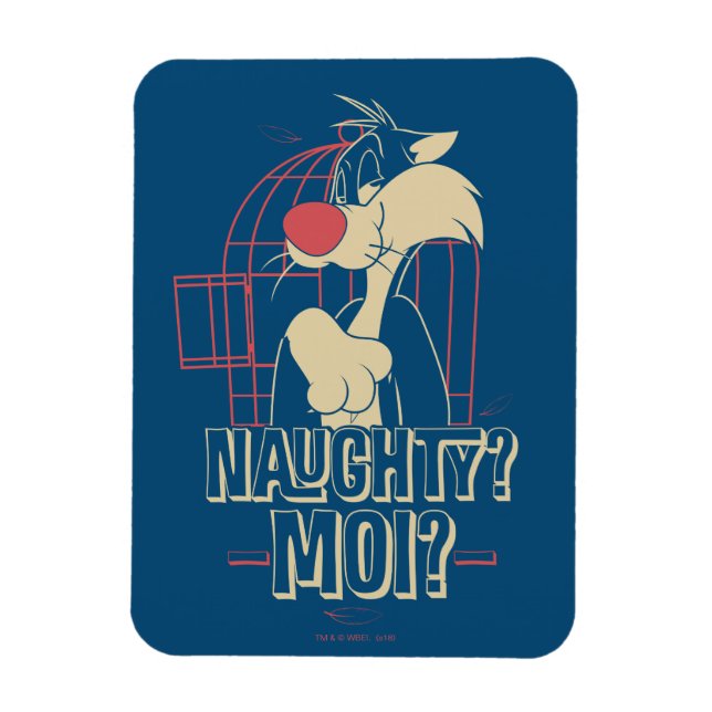SYLVESTER™- Naughty? Moi? Magnet (Vertical)