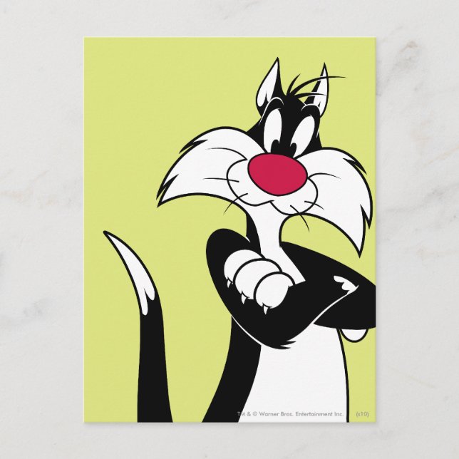 SYLVESTER™ Red Nose Postcard (Front)