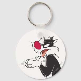 SYLVESTER™ Rubbing Paws Key Ring