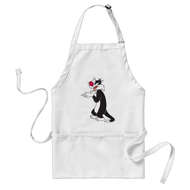 SYLVESTER™ Rubbing Paws Standard Apron (Front)