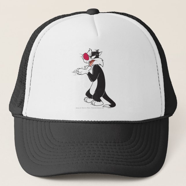 SYLVESTER™ Rubbing Paws Trucker Hat (Front)