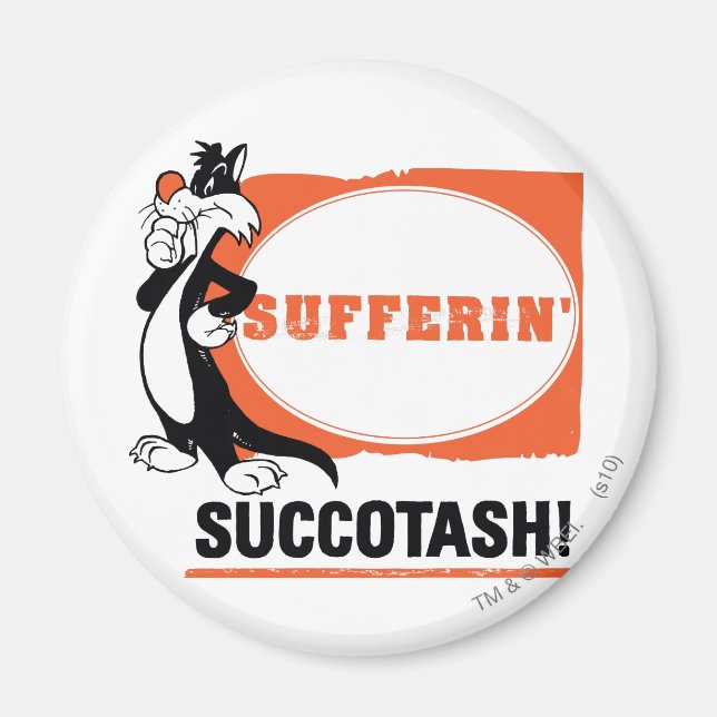 SYLVESTER™ Sufferin' Succotash! Magnet (Front)
