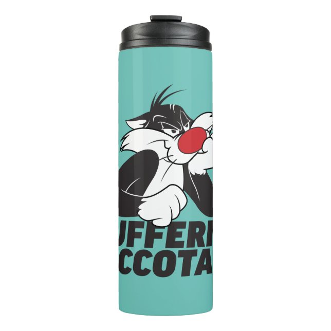 SYLVESTER™ "Sufferin' Succotash" Sulking Thermal Tumbler (Front)