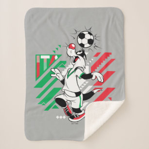 SYLVESTER™ Team Italy Soccer Graphic Sherpa Blanket