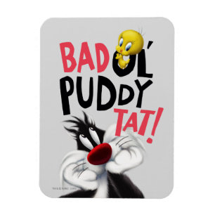 SYLVESTER™ & TWEETY™- Bad Ol' Puddy Tat Magnet