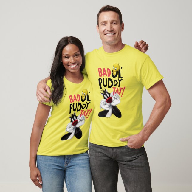 SYLVESTER™ & TWEETY™- Mean Ol' Puddy Tat T-Shirt (Unisex)