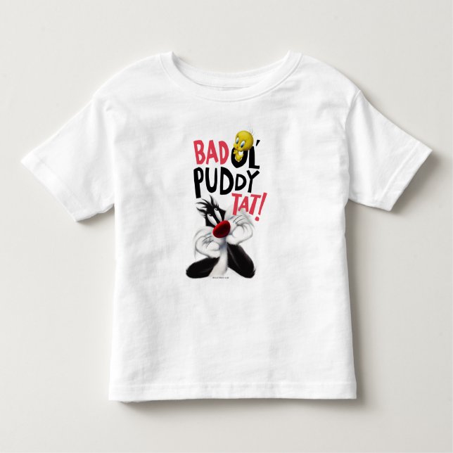 SYLVESTER™ & TWEETY™- Mean Ol' Puddy Tat Toddler T-Shirt (Front)