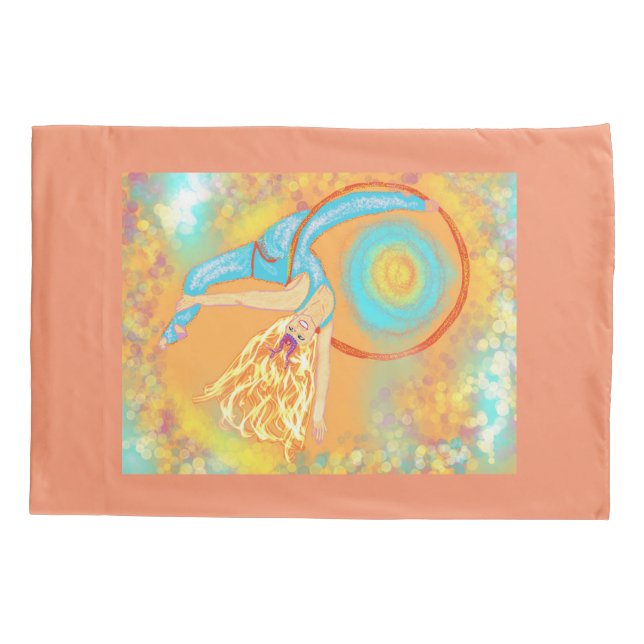 Sylvia the Magnificent Pillowcase (Back)