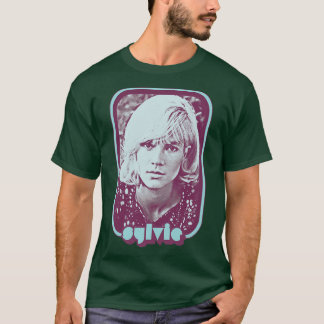 Sylvie Vartan Francophile Retro Aesthetic Design T-Shirt