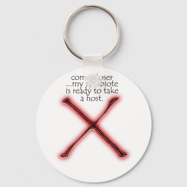 Symbiote Pouch Key Ring (Front)