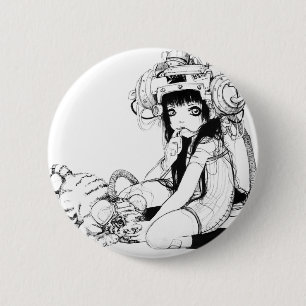 Symbiotic Friends Button