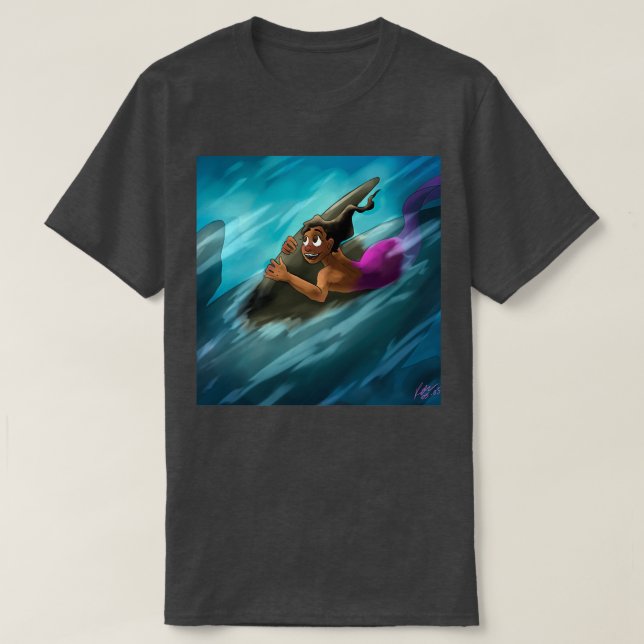 Symbiotic Mermaid Mermay T-Shirt (Design Front)